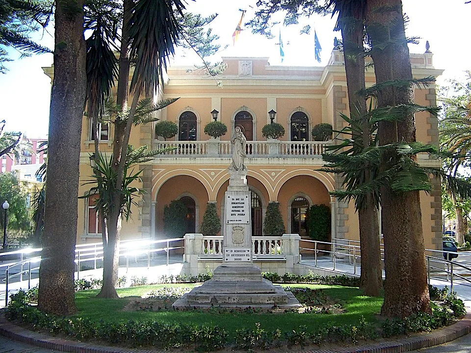 Villa San José, sede actual del Museo Cruz Herrera (fotografía anterior al traslado)